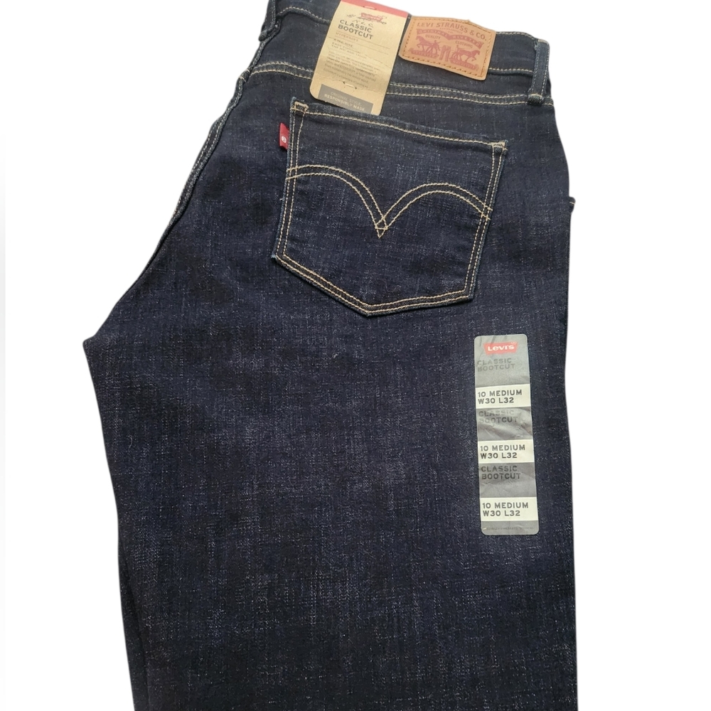 Levi's Classic Bootcut Mid Rise Jeans USA Made 30x32